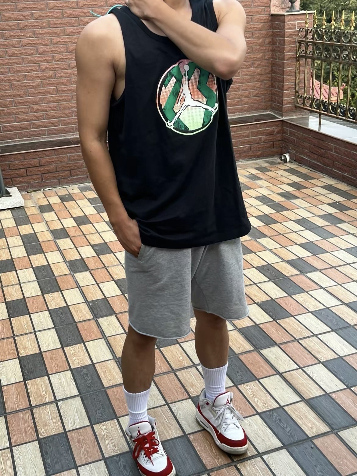 透气运动无袖背心