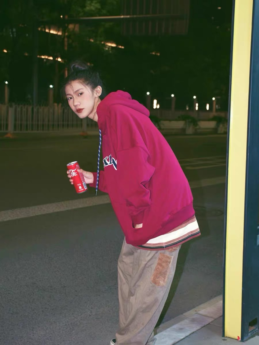 拽姐卫衣时尚高级拉满