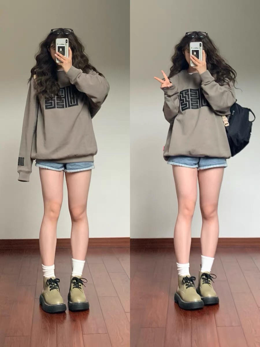 灰色炸街卫衣🔫