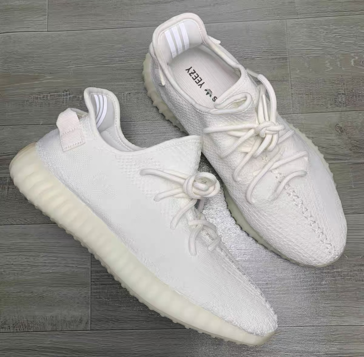 开学必备 椰子350v2白冰淇淋!!!🔥🔥🔥