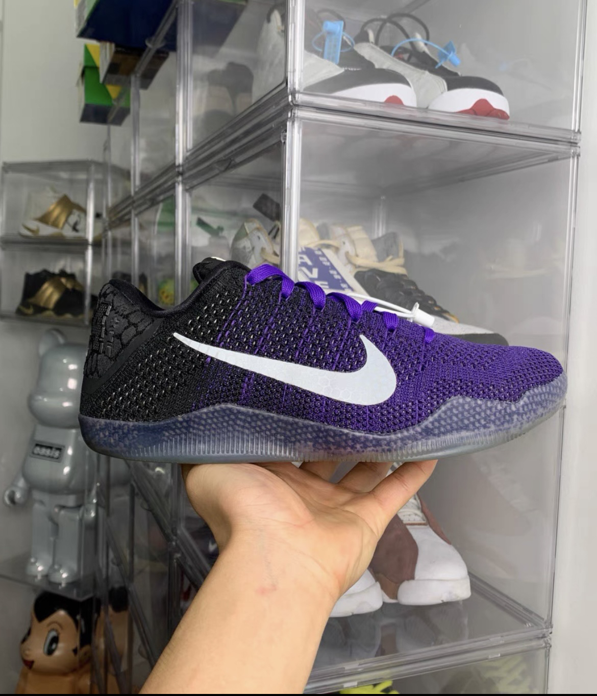 开学必备球鞋 nike kobe 11 黑紫！！！🔥🔥🔥