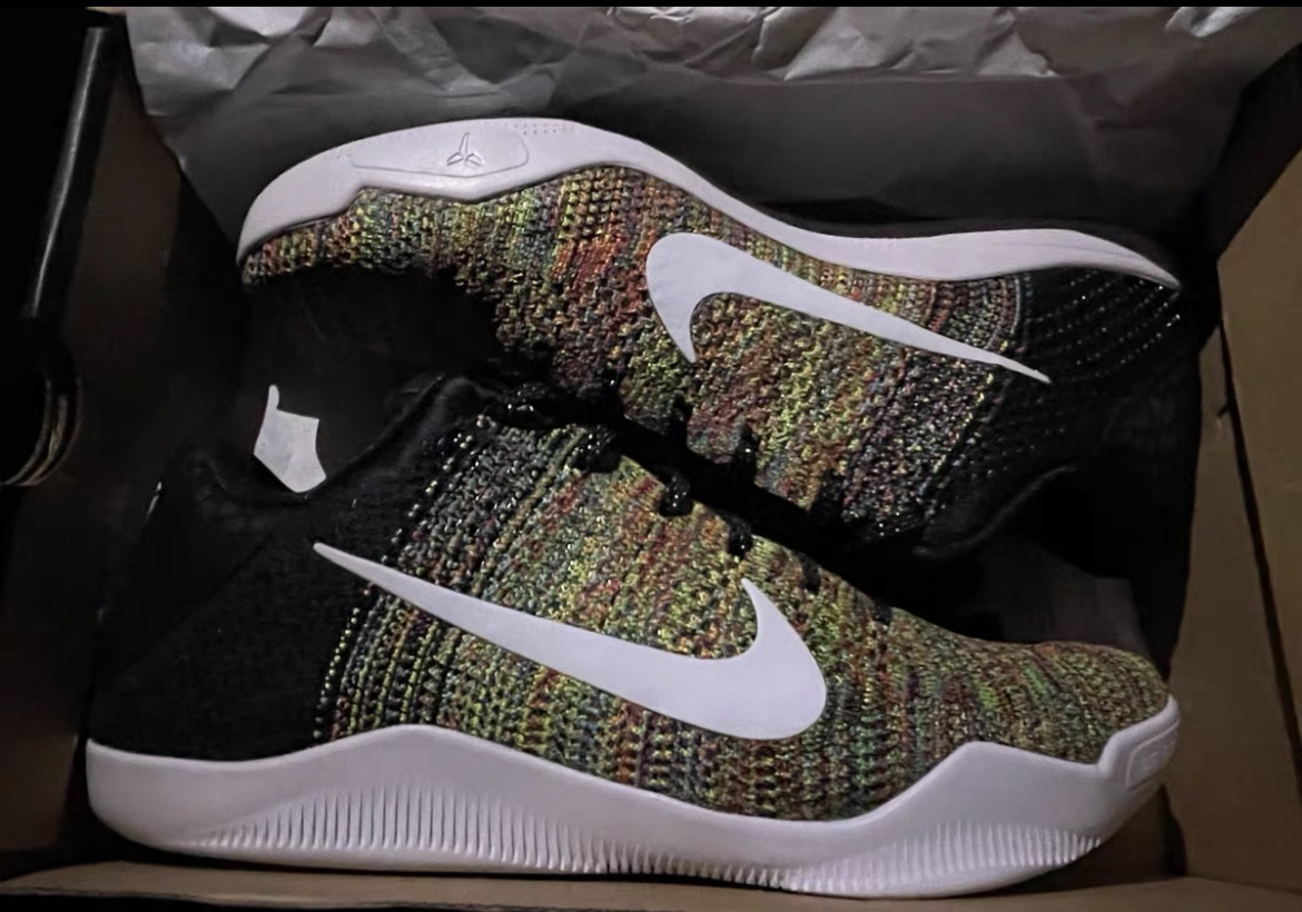 开学必备球鞋 Nike kobe 11 灰彩虹！！！🔥🔥🔥