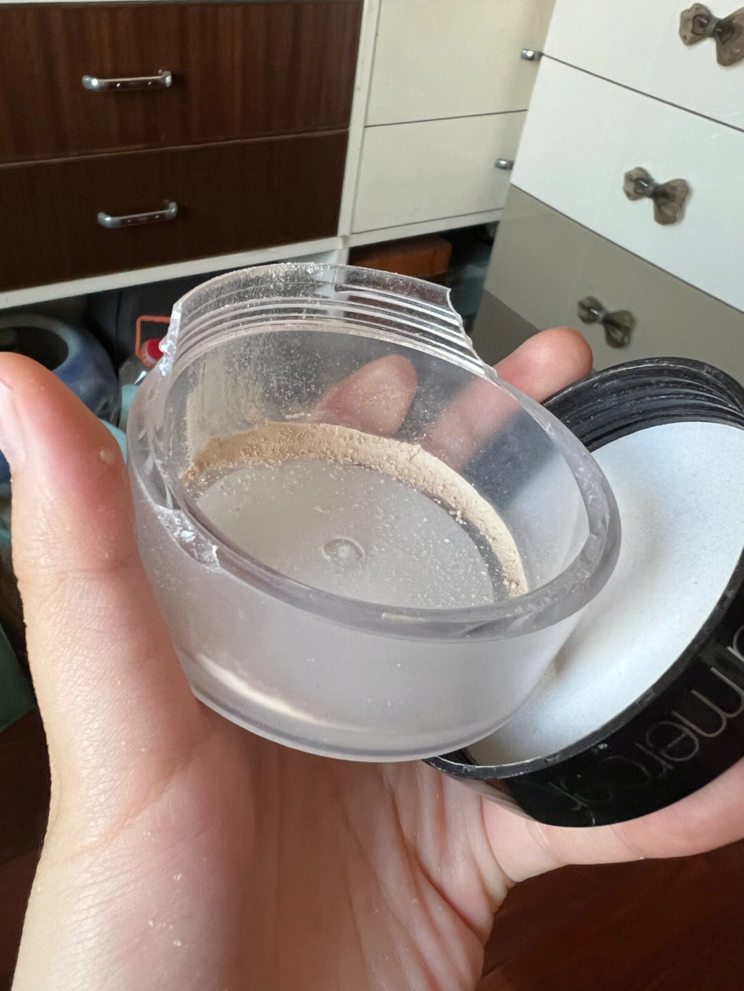 我可以换新的散粉了么？