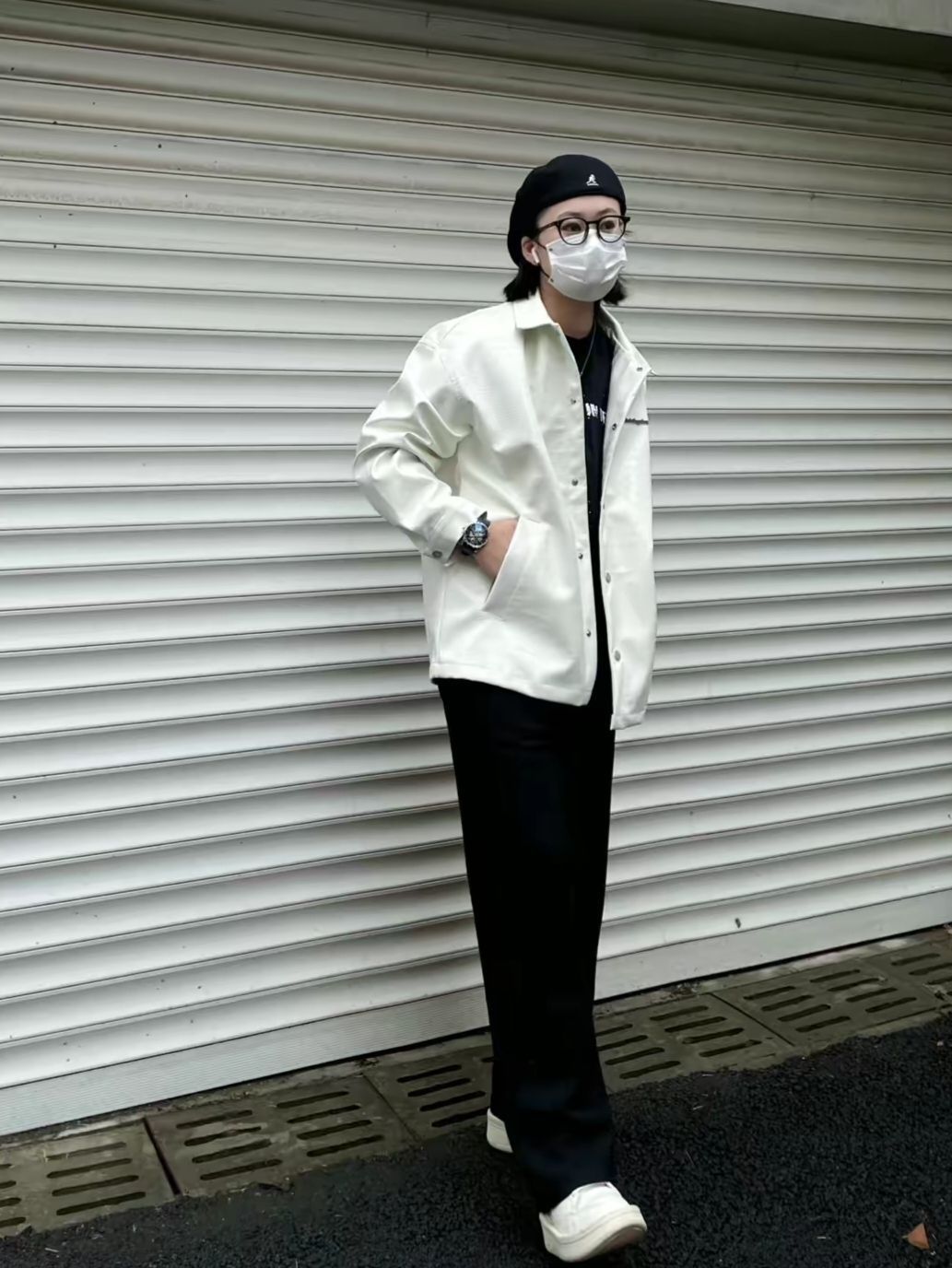 OOTD丨这件白色皮衣真的帅到我心里去了！