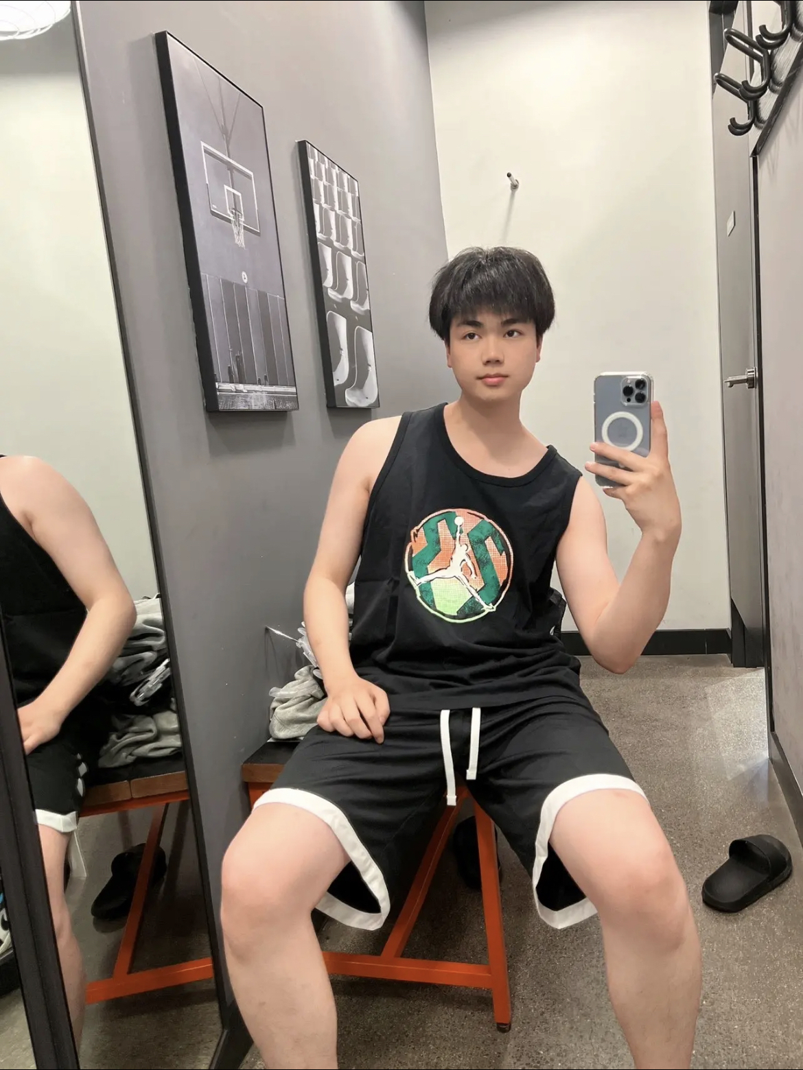Nike 无袖背心运动穿搭