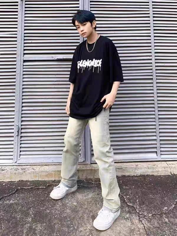 OOTD |美式黄泥染百搭神裤👍🏻