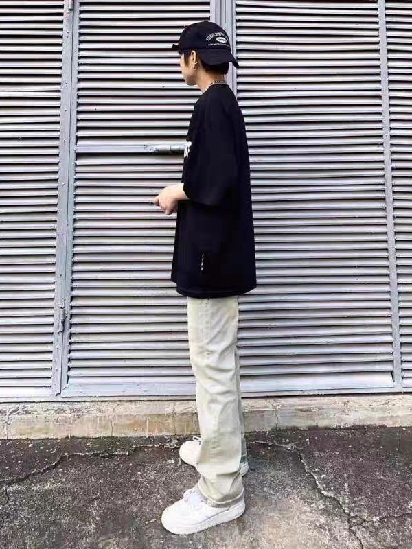OOTD |美式黄泥染百搭神裤👍🏻