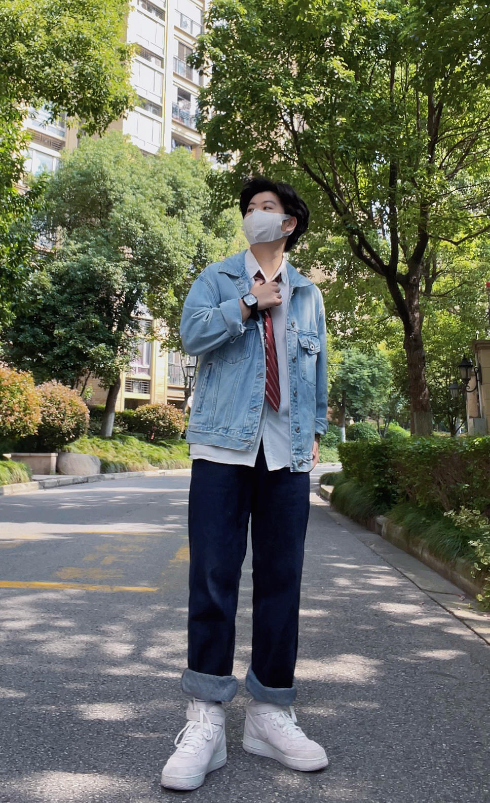 OOTD｜国庆假期出游穿搭｜秋季牛仔风男友穿搭｜休闲复古穿搭