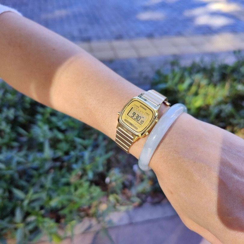 搭配神器，CASIO 复古小金表
