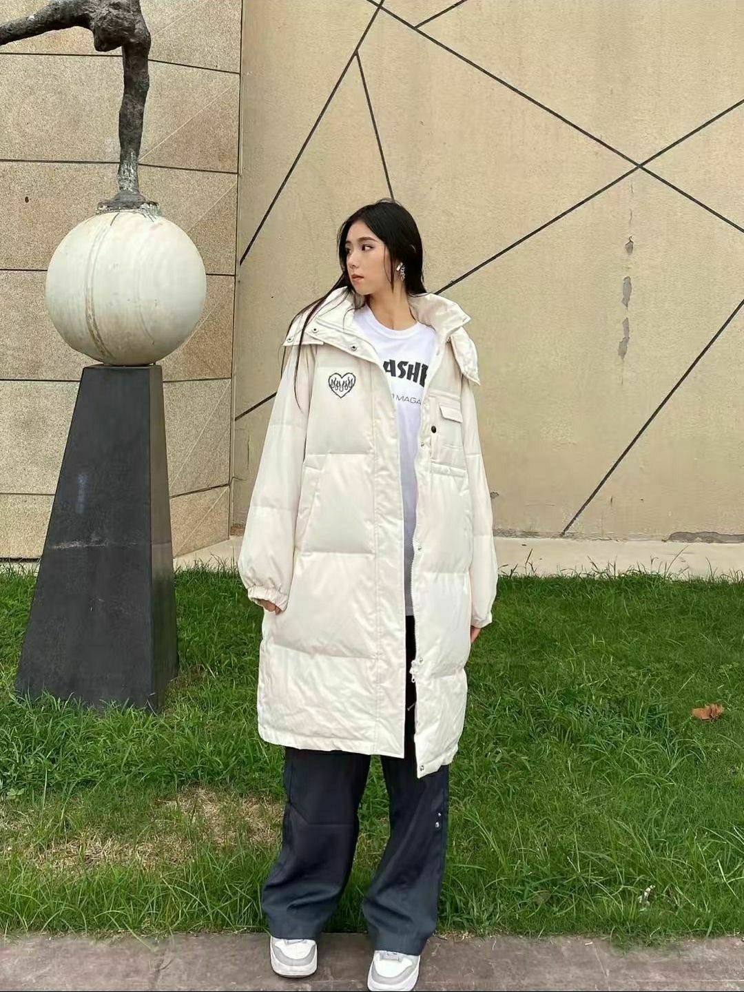 家人们这款羽绒服也真的超级显气质的好吧！！！