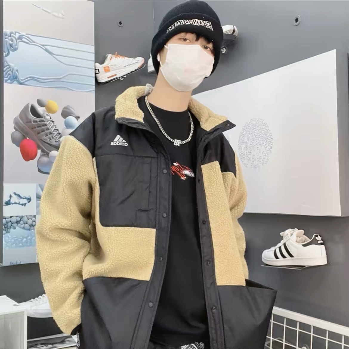 冬日软糯少年感穿搭