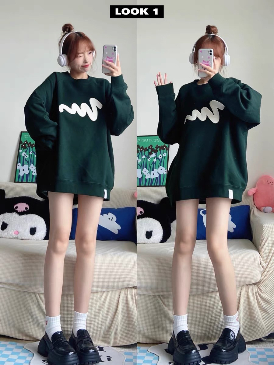 小众印花卫衣分享