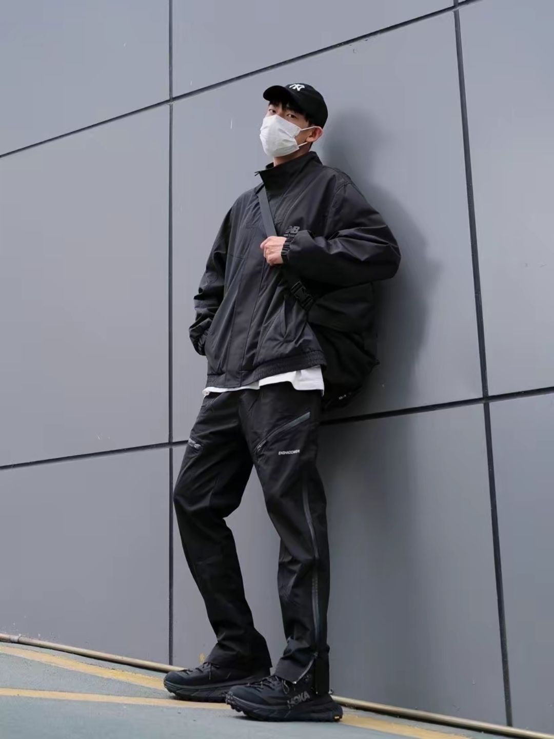 一套日常男友风|黑色系路子穿搭能多有🆒！