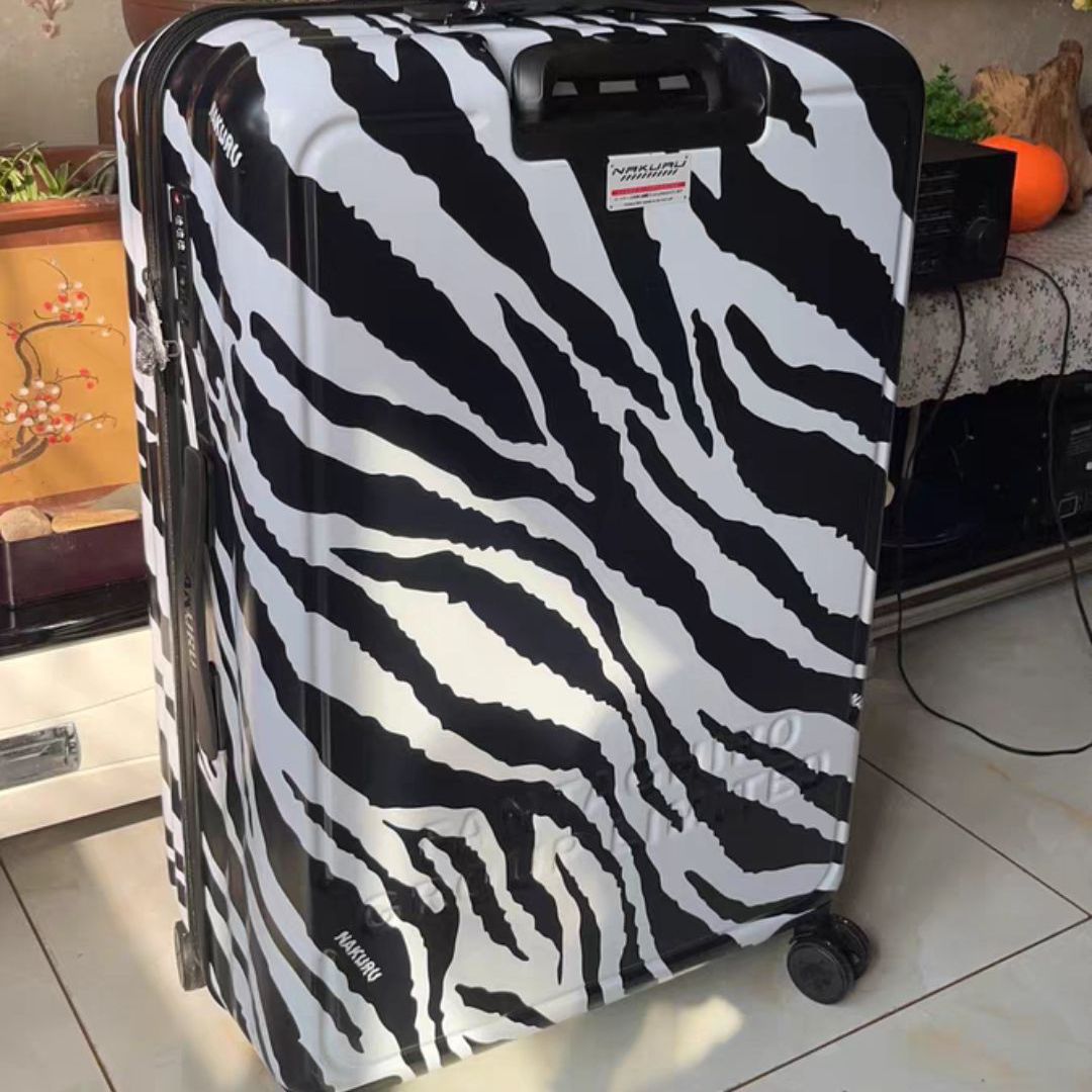 超高颜值的拉链款行李箱推荐
