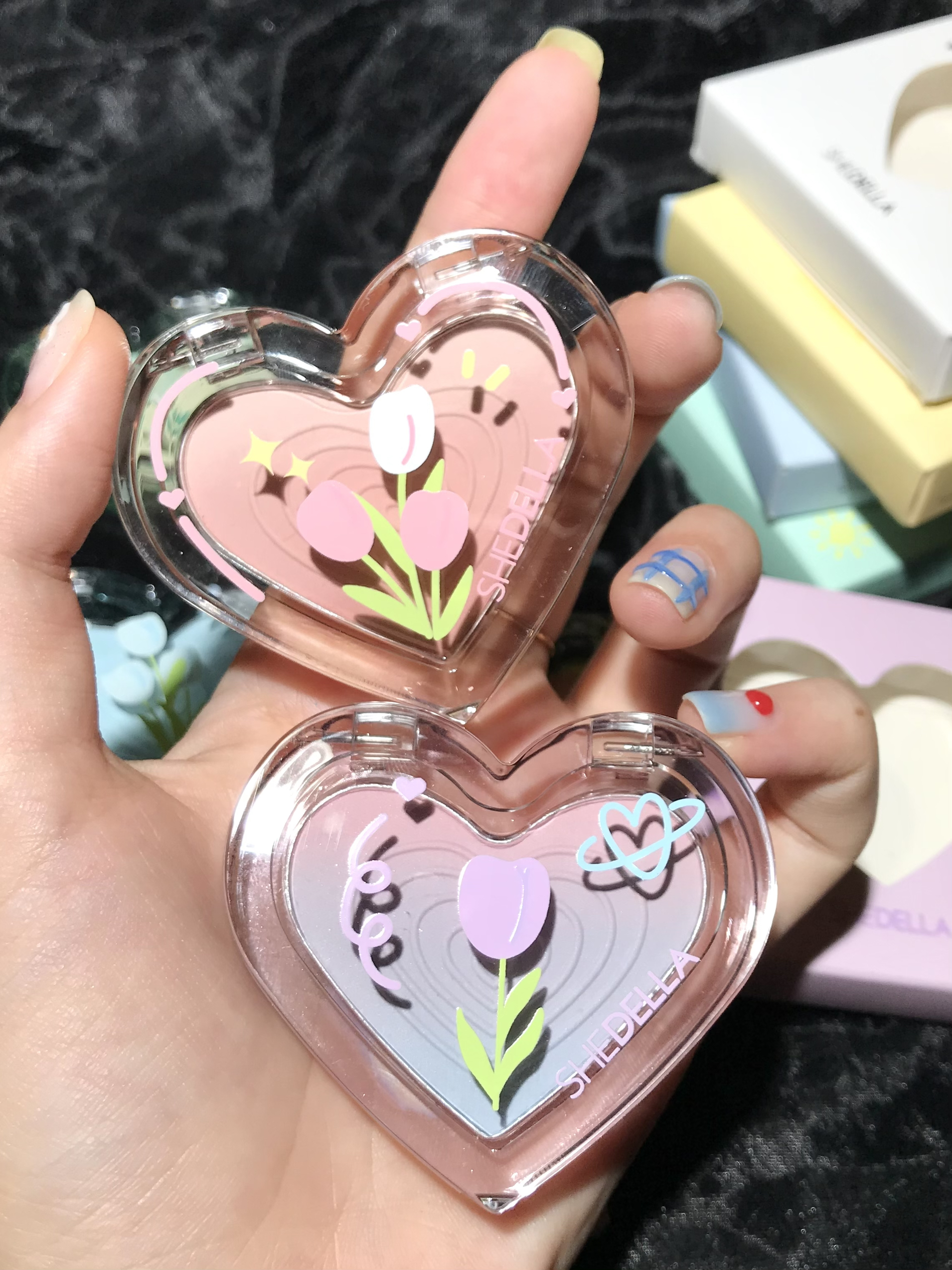 蒂娅10+💰爱心腮红全试色❣️