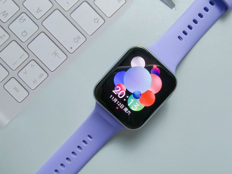 送给女友的礼物：OPPO Watch SE

女孩纸佩戴紫色表带的手表，会显得更加好看
