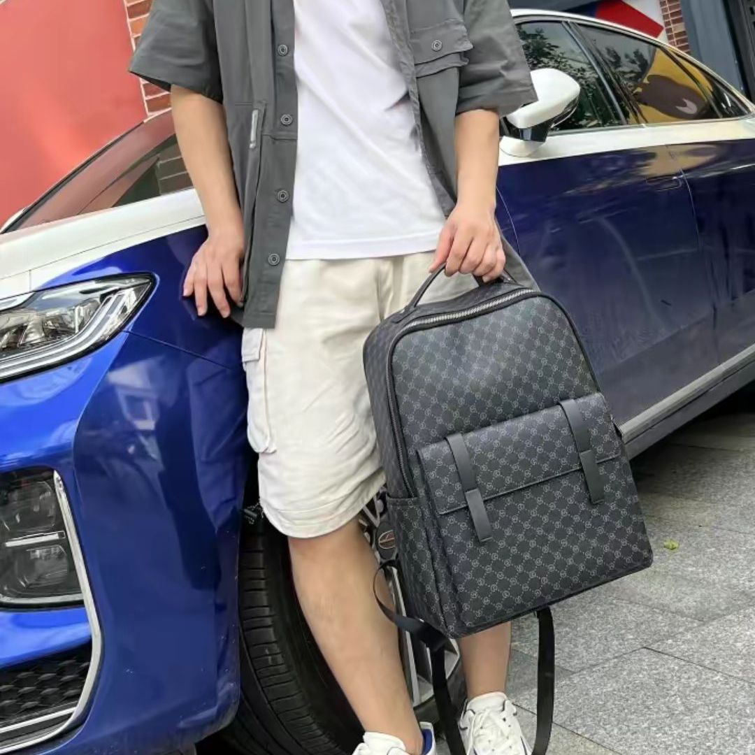 GOLF/高尔夫 休闲英伦风皮质背包推荐
