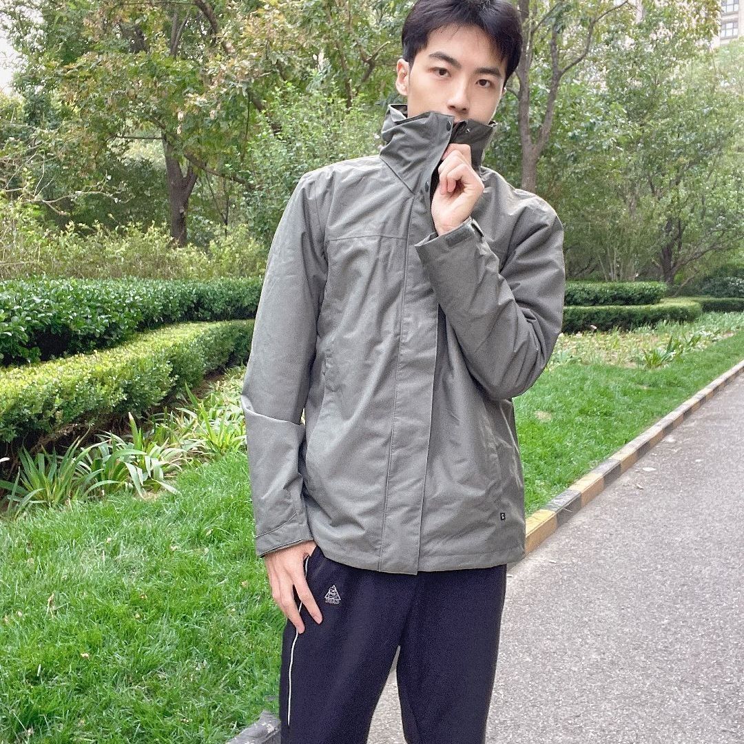 ⚡今日LOOK 军绿色三合一防风加厚保暖
