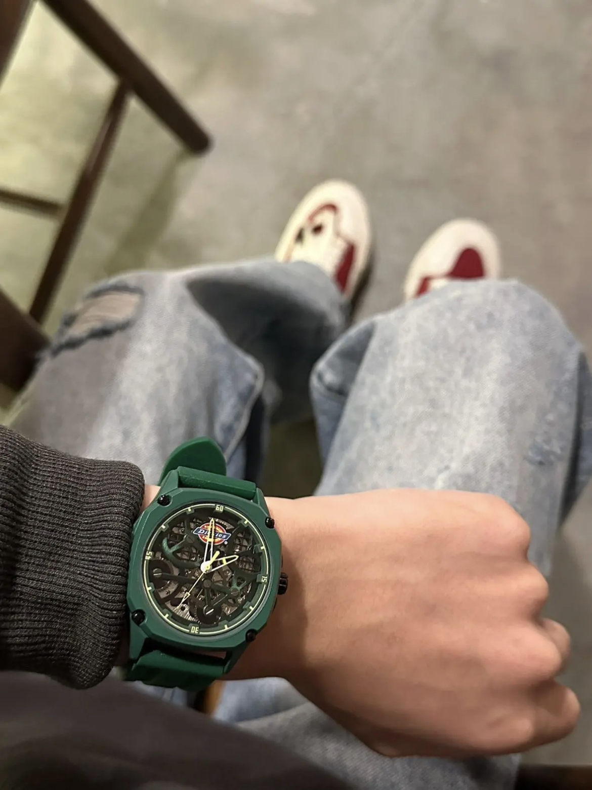 Dickies/帝客 44mm 镂空手表分享