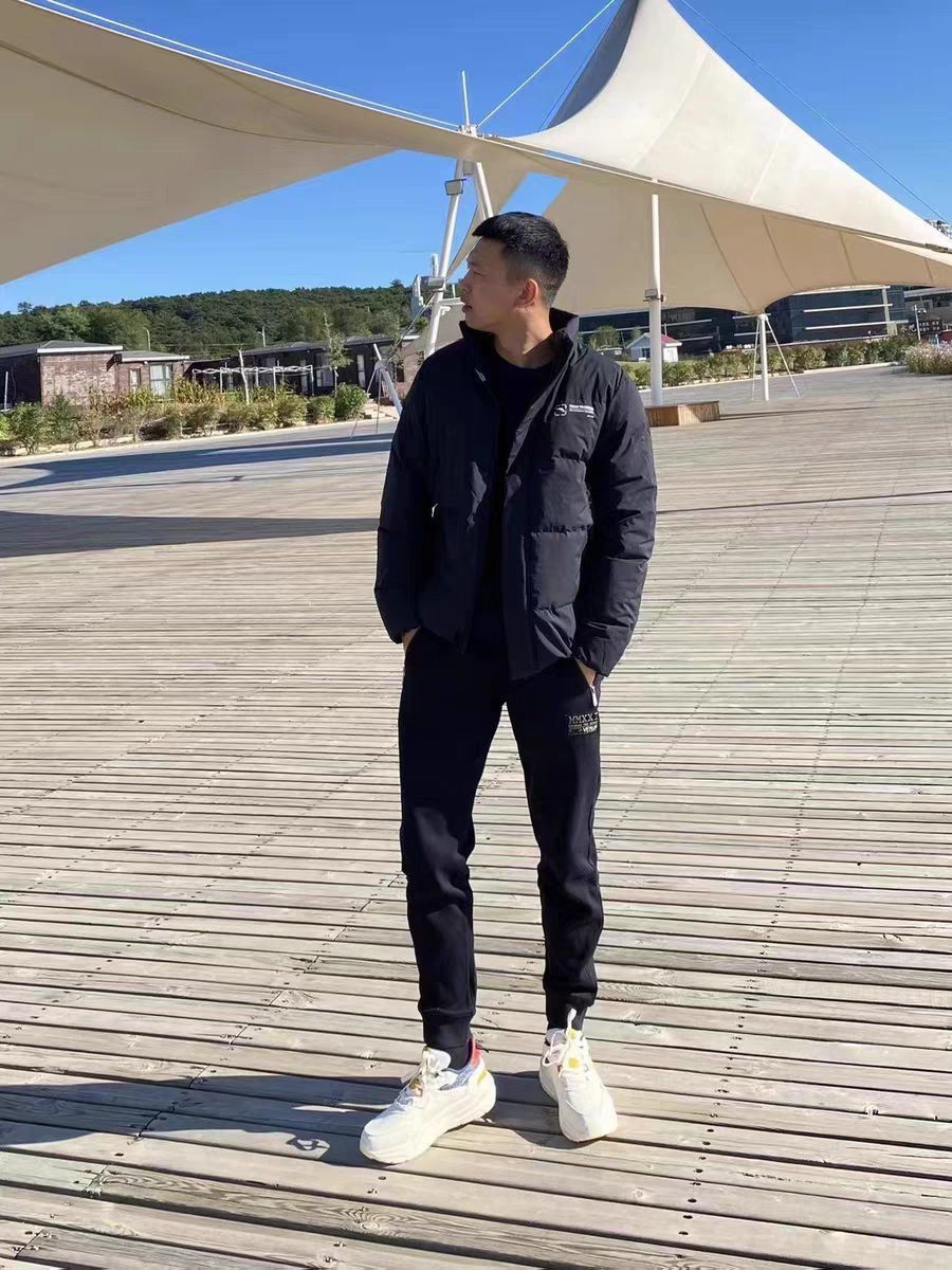 平价保暖立领棉服穿搭