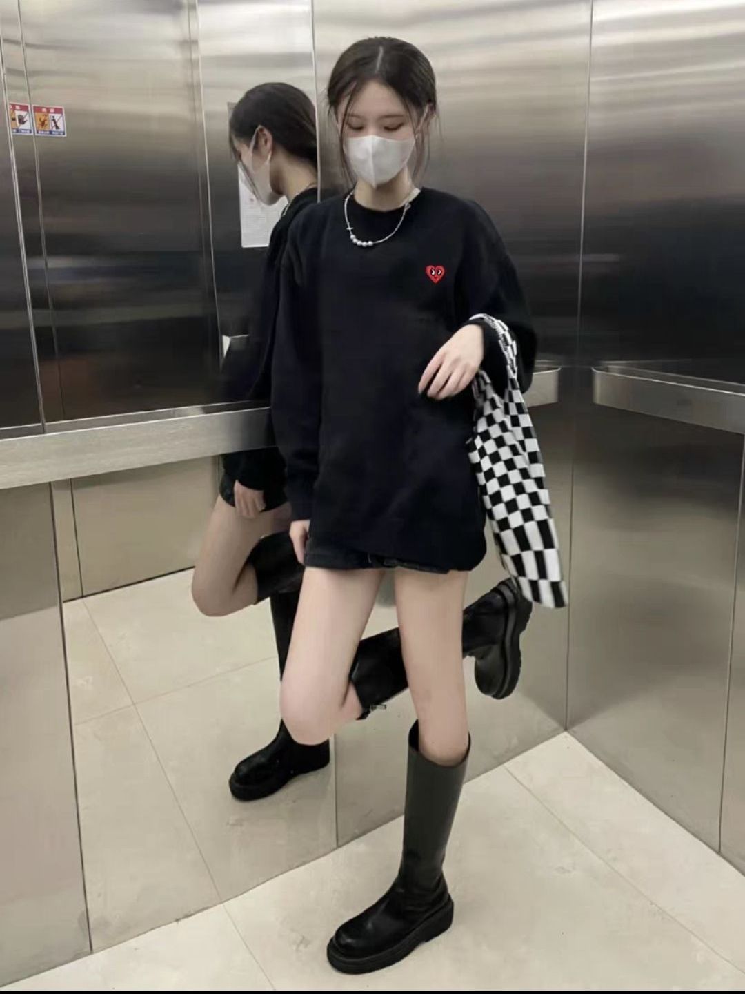 爱心高领毛衣推荐