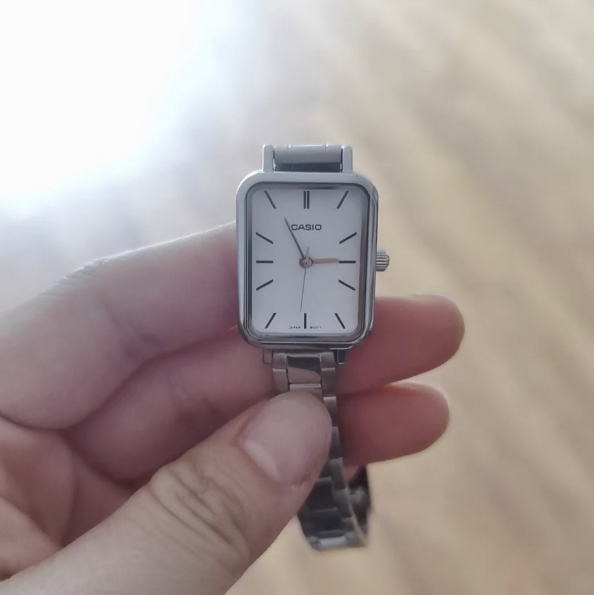 Casio/卡西欧 复古小方块时尚手表分享