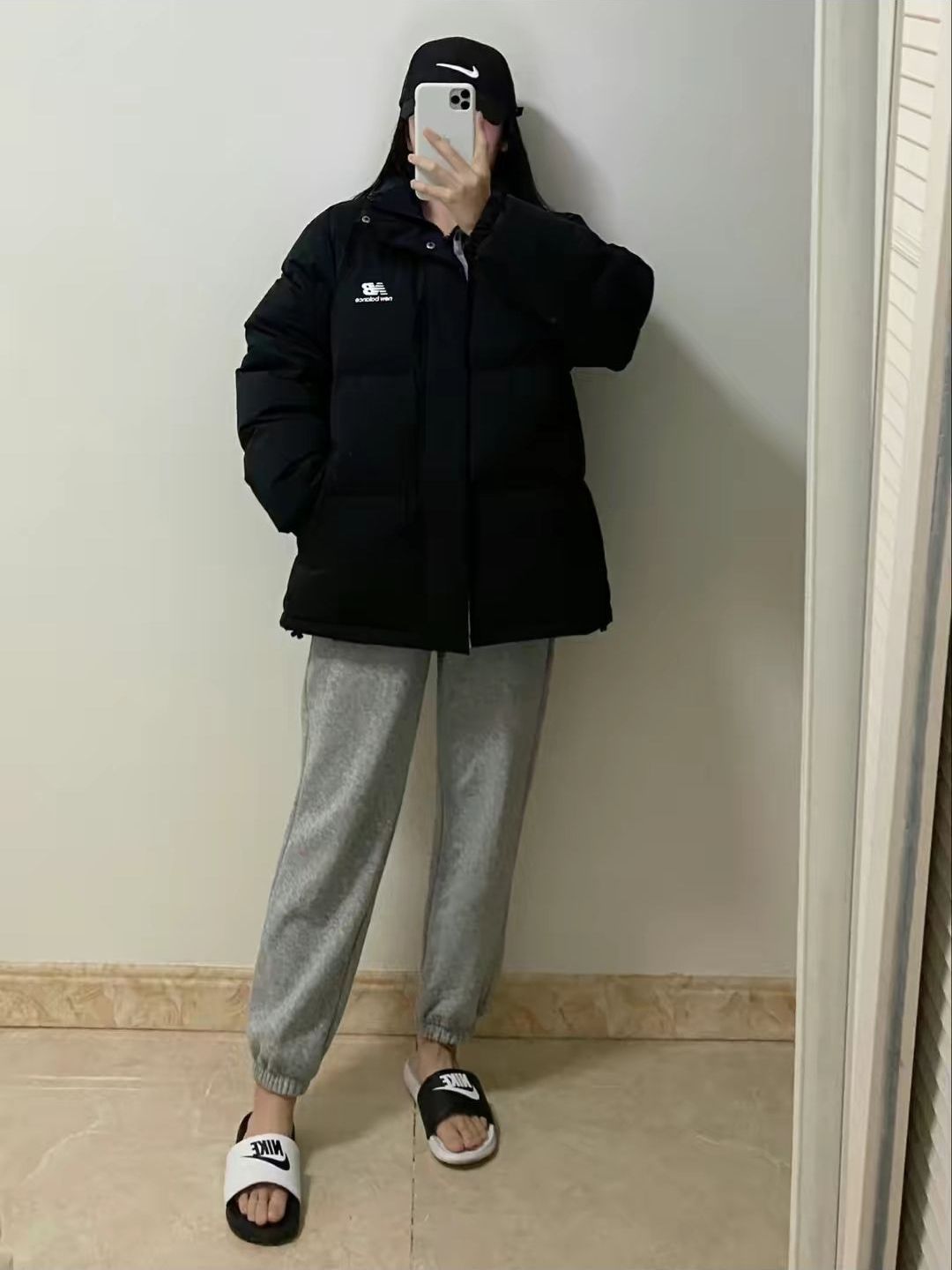 OOTD 防风羽绒服