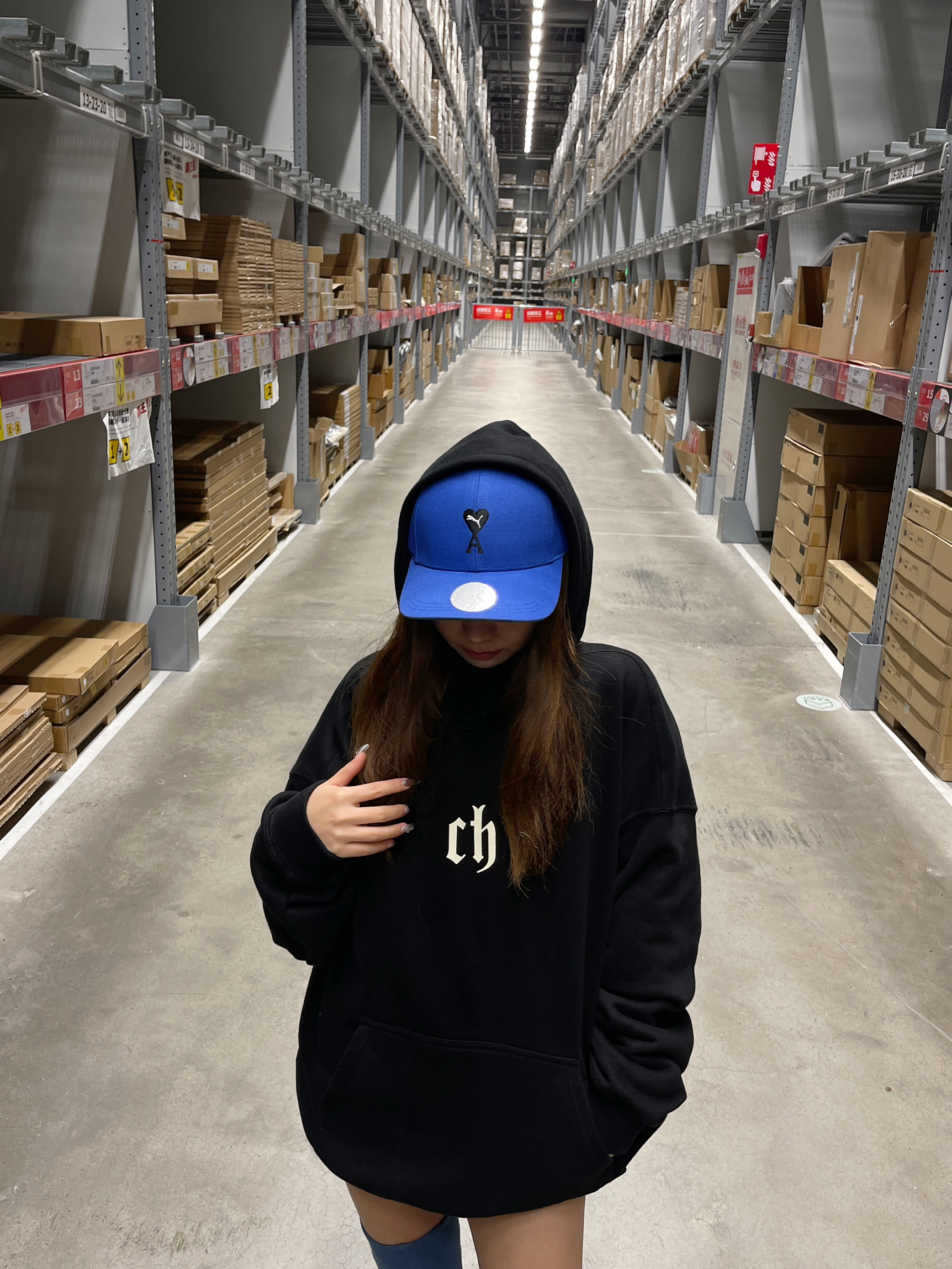 微辣穿搭!街头感满满的牛仔系女孩