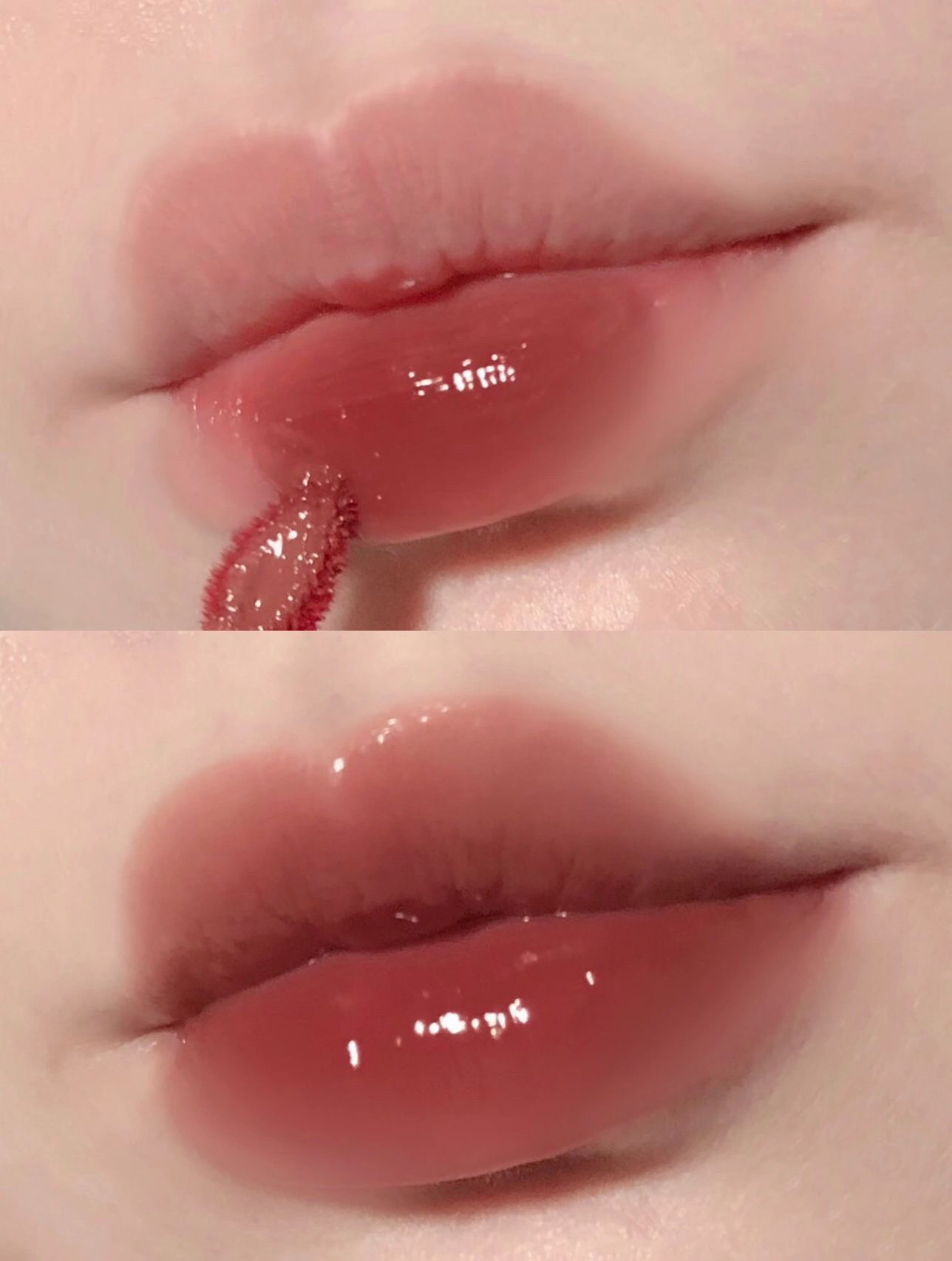 玫瑰红茶冻🥀水波唇釉❗️伪素颜日常显白❗️