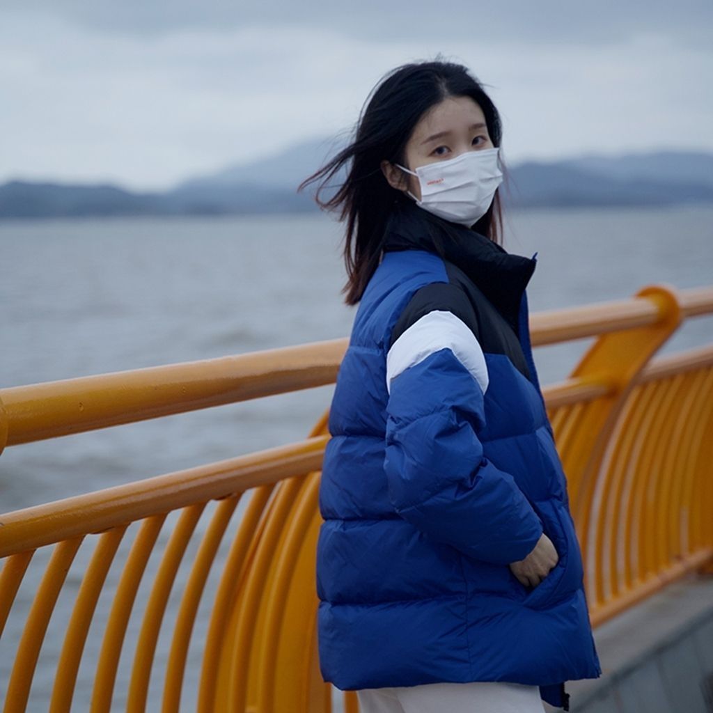 OOTD｜冬季拼色羽绒服穿搭
