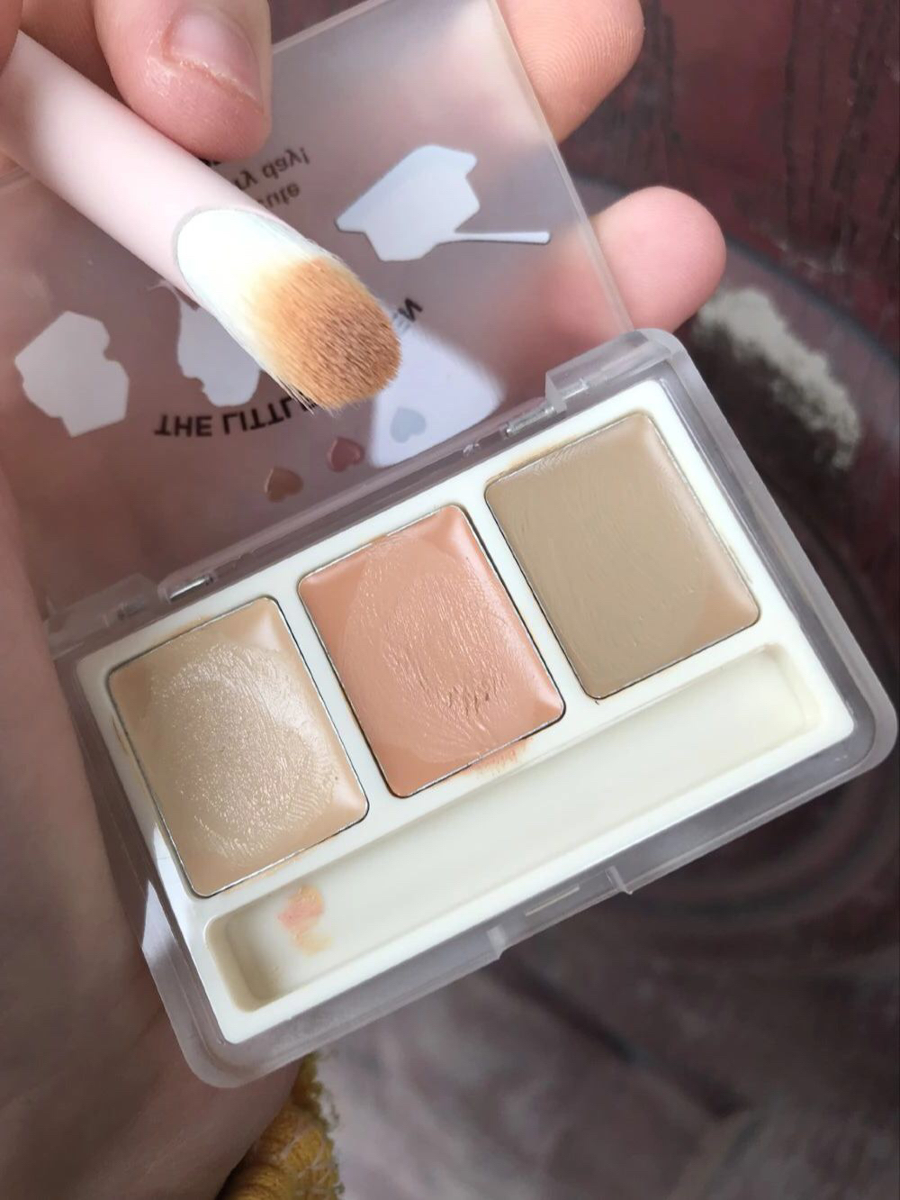20💰 奶油质地的三色遮暇盘泰实用了叭