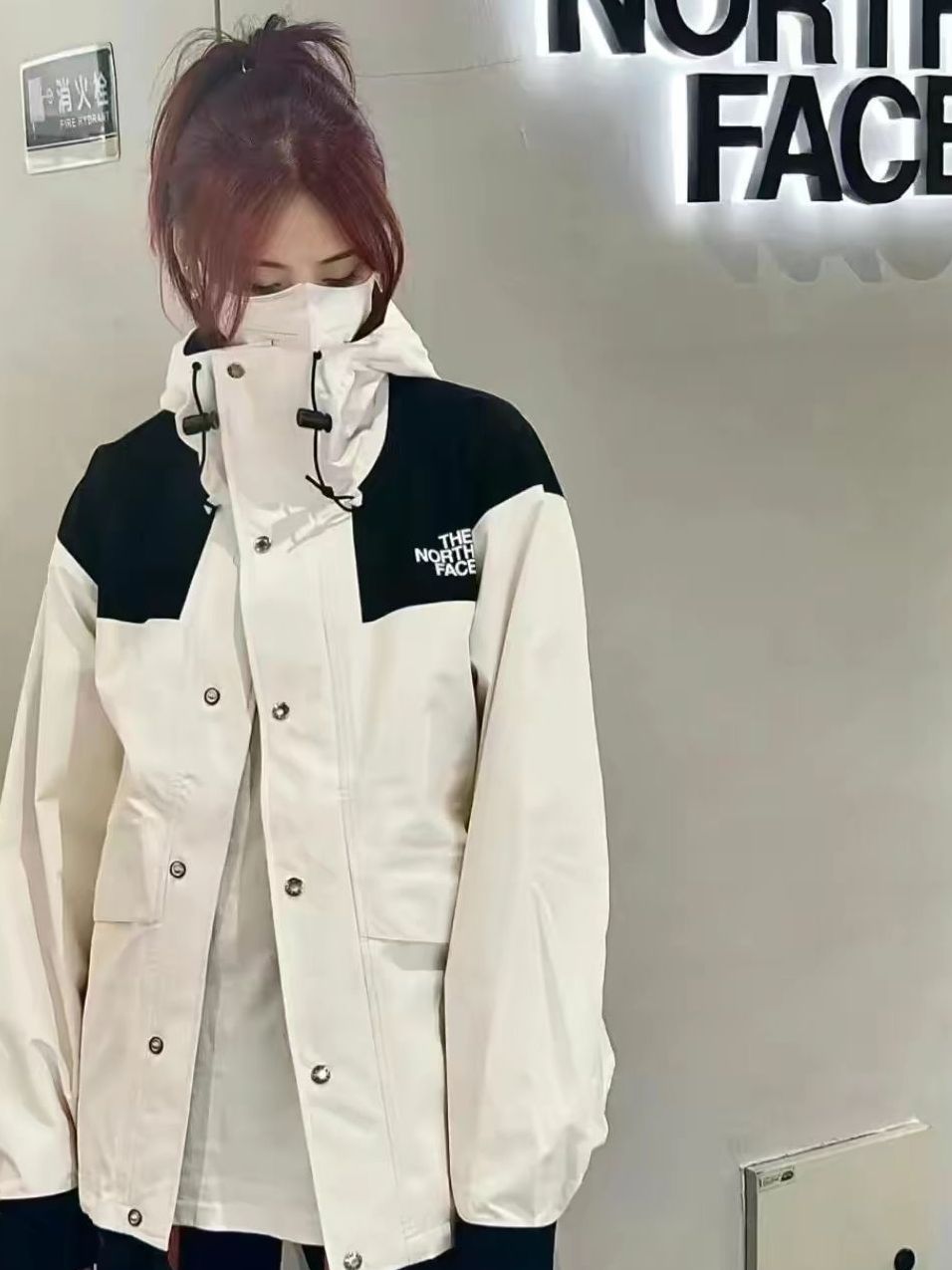 秋冬穿搭  TheNorthFace户外冲锋衣来喽