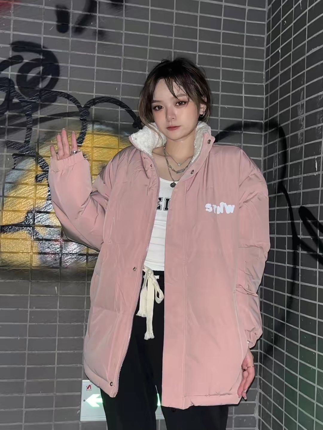 wassup/立领棉服