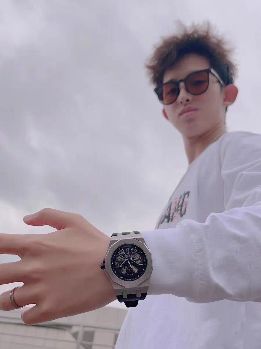 TIMEMATRIX 海洋之星系列 镂空夜光个性学生自动机械男士手表✔️耶超级nice