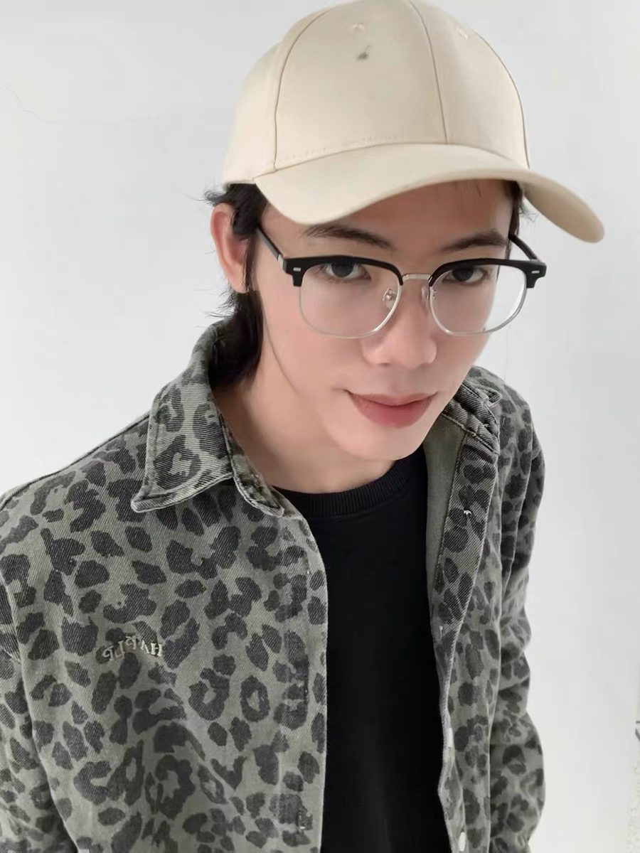 MUYKUY半框眼镜｜斯文帅气男生必备单品