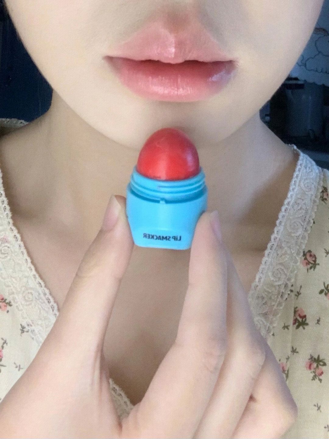 清透蜜桃白茶！为什么我高中没有这个唇膏！！