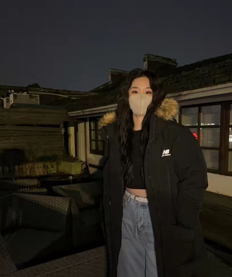 New Balance的长款羽绒服日常穿搭分享
