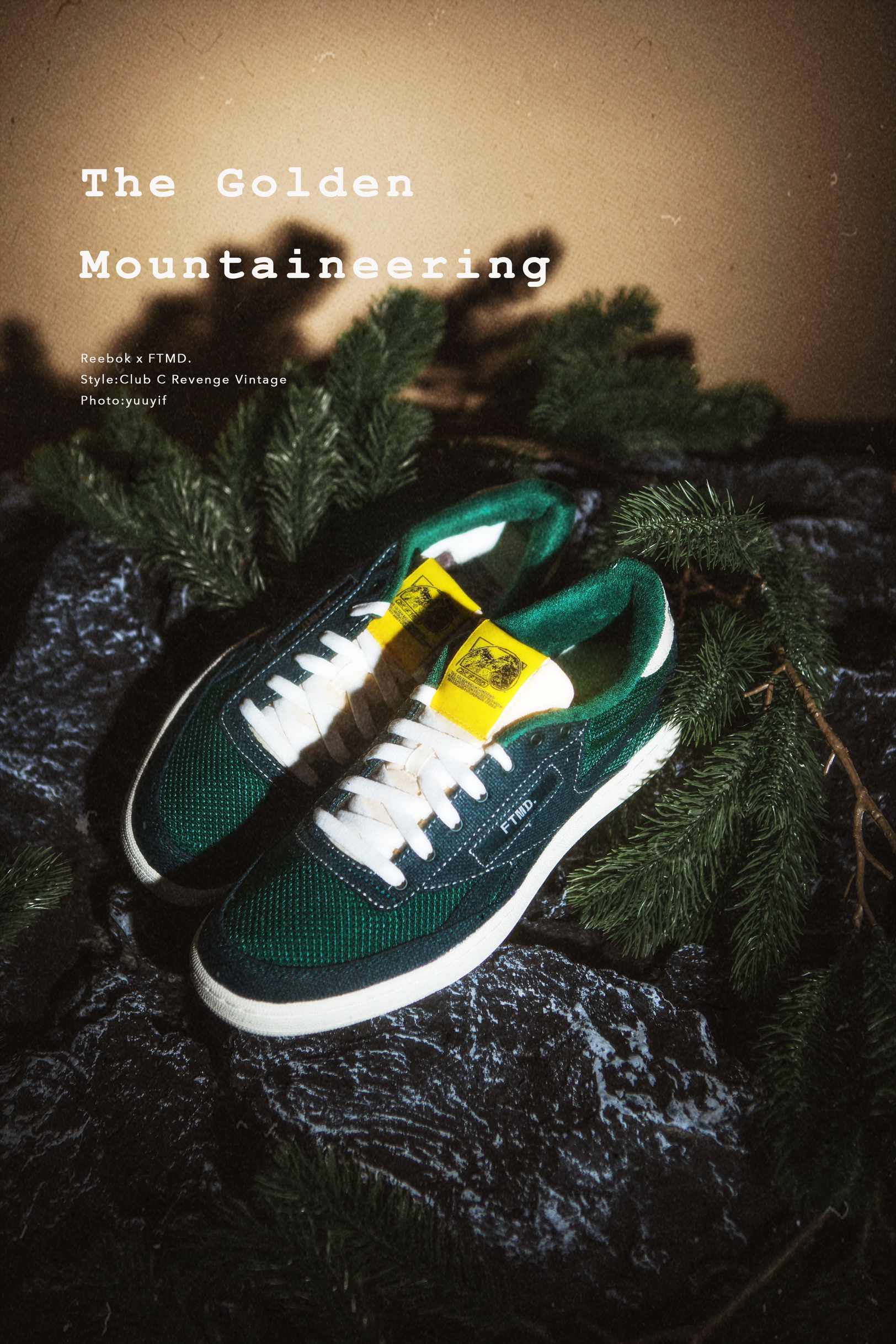 户外美学的全新表达，Reebok x FTMD.
