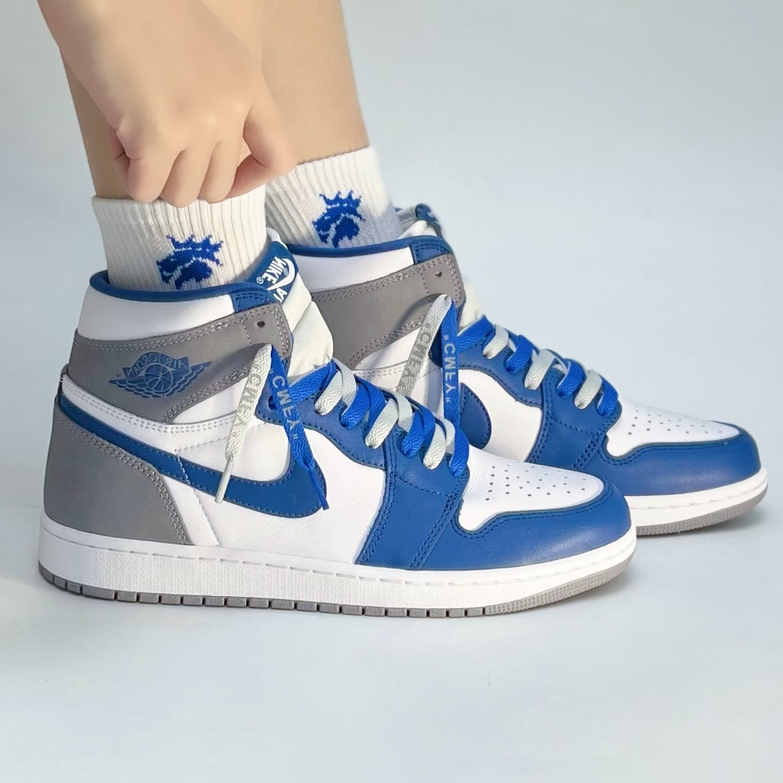 AJ1 High OG蓝白｜新年新AJ