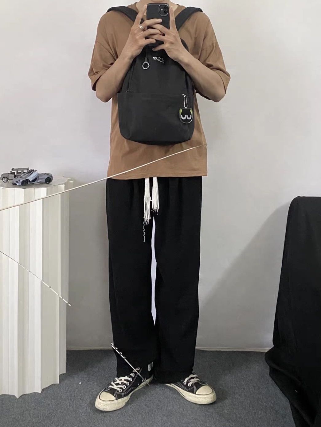 经典森马黑色包包