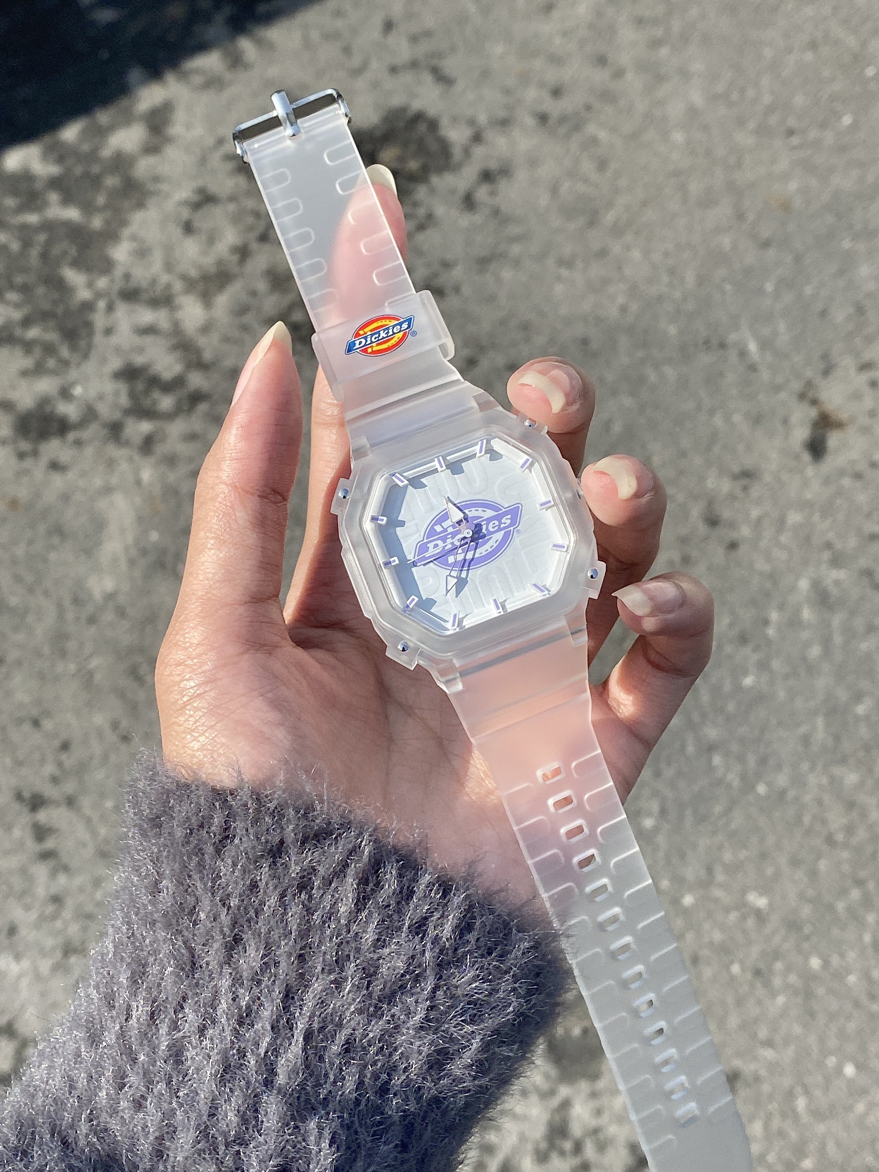 限量200只,dickies月白星紫透明小方表推荐!
