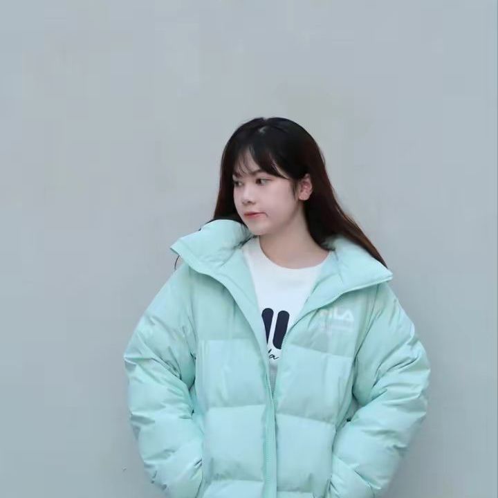 冬天也可以穿清新薄荷绿