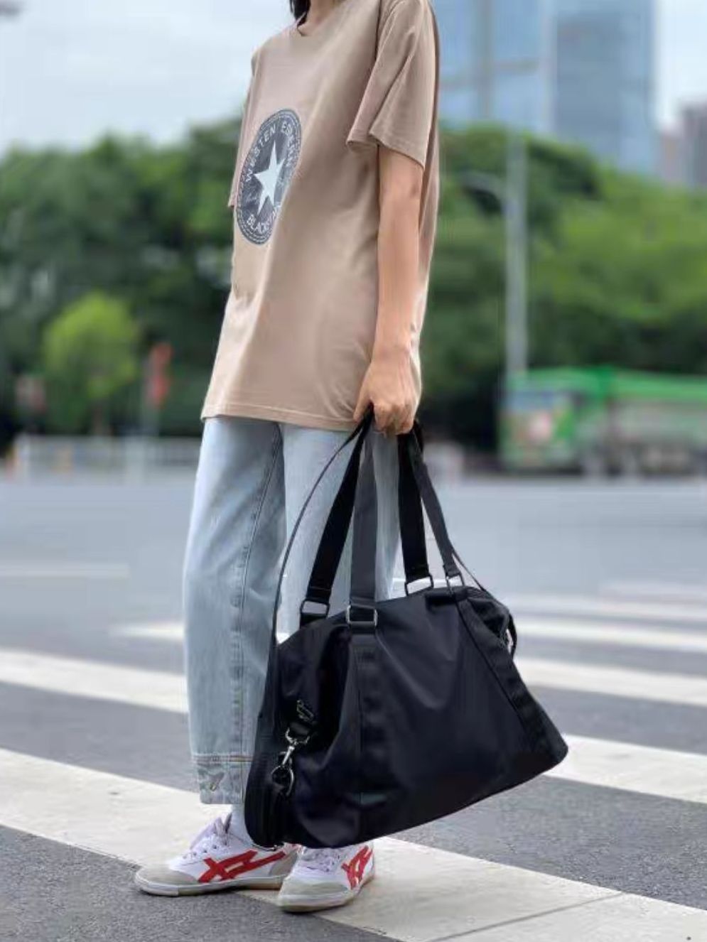 MYEDITION简约休闲单肩包分享