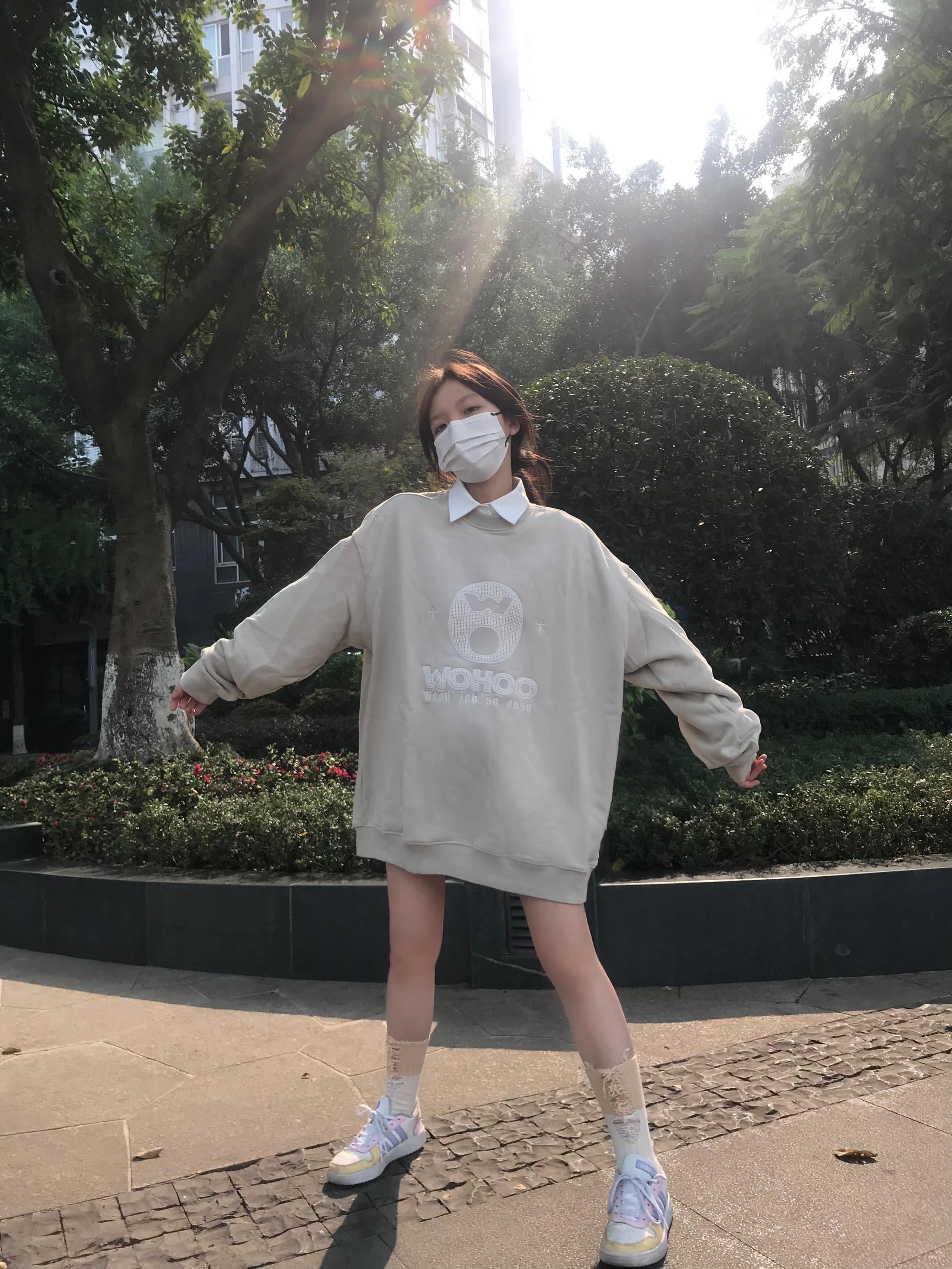 这双阿迪也太百搭啦！！！！