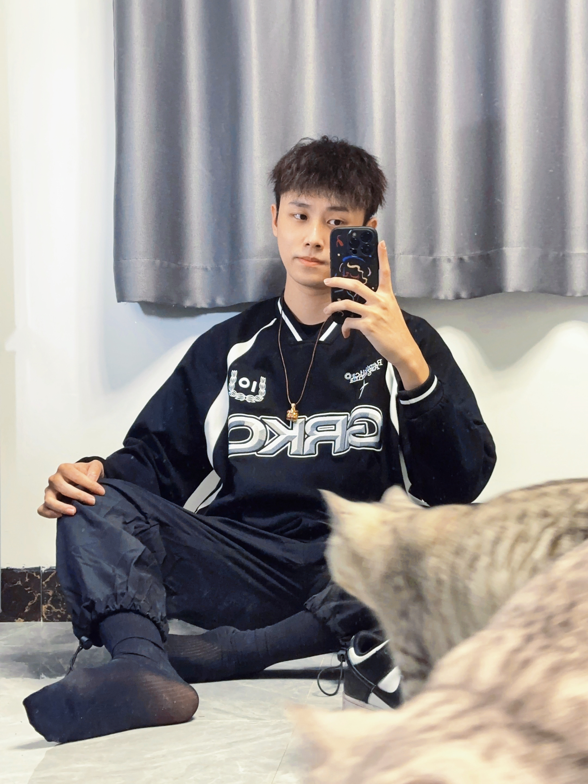 OOTD|男生早春文艺复古穿搭🫡人傻好骗还养猫