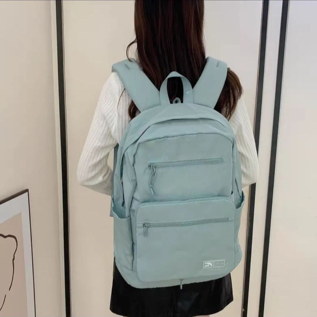 纯色可拆卸两用双肩包分享
