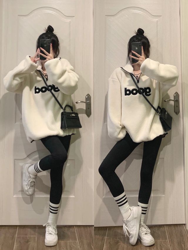 秋冬穿搭丨敲暖和的羊羔绒🐑直接爱住！