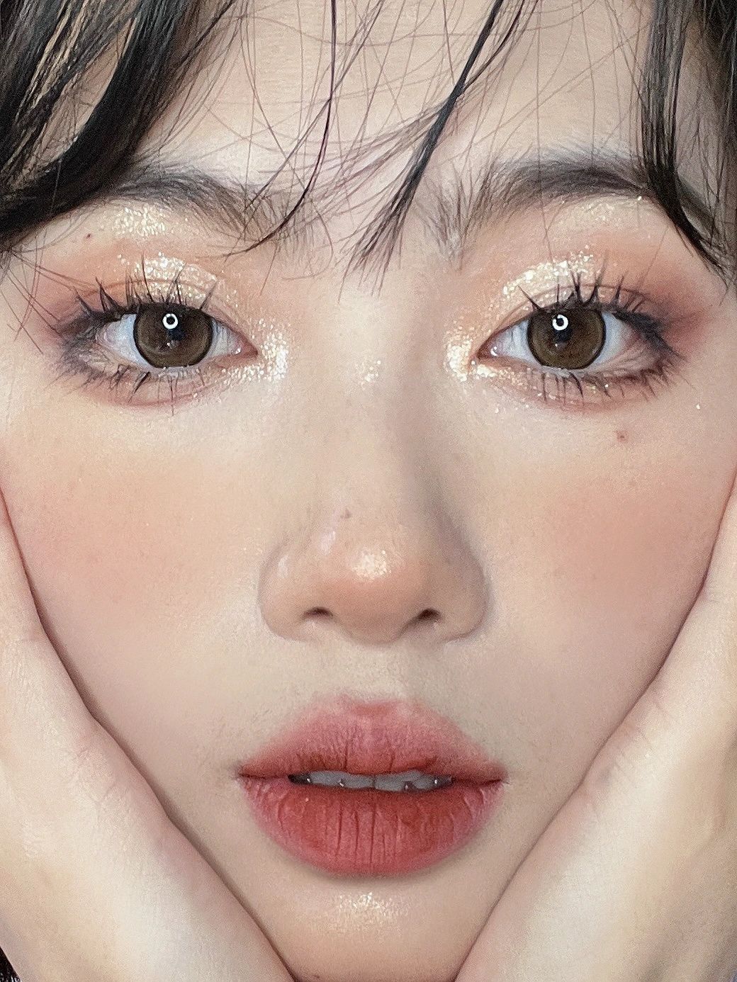 💖今天是无敌放大双眼的初秋氛围感日常妆！