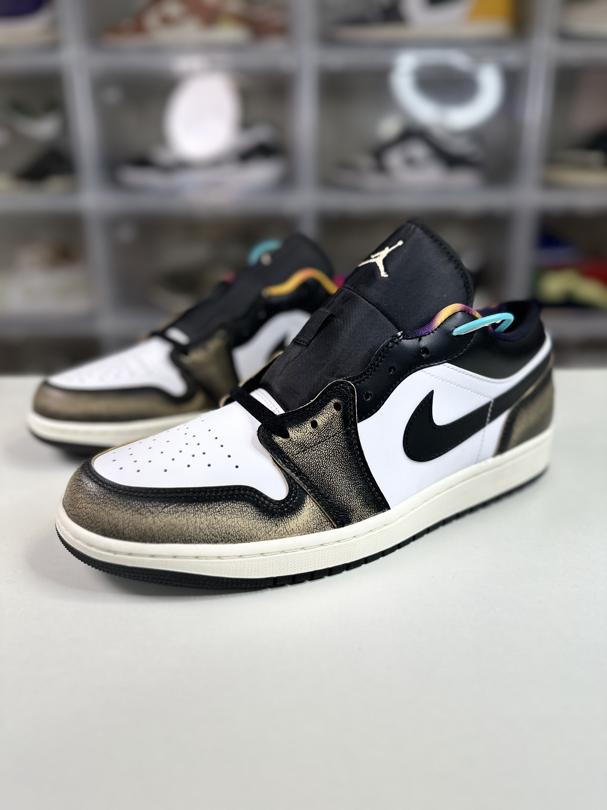 古铜配色Aj1兼具质感✨双色涂层好看又好搭❗
