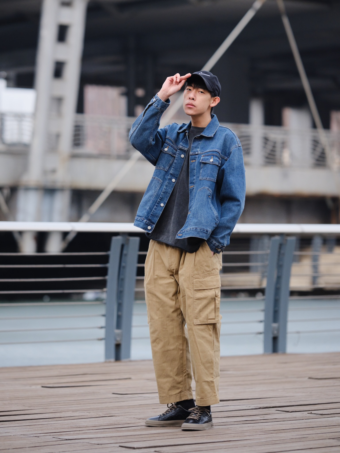 早春基础工装出街Outfit